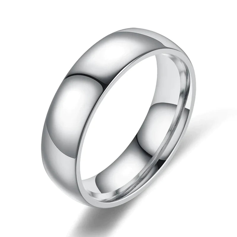 Smart Sensor Body Temperature Ring Stainless Steel Fashion Display Real-Time Temperature Test Finger Rings